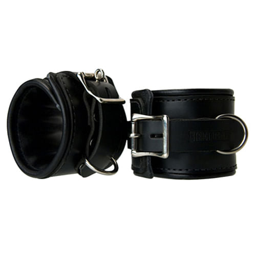 Strict Leather Padded Premium Locking Ankle Restraints